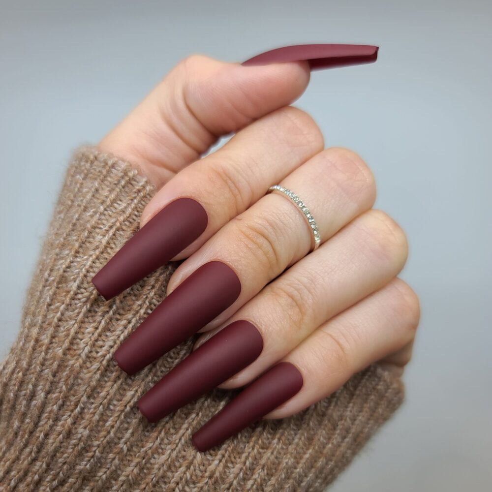 Matte Burgundy